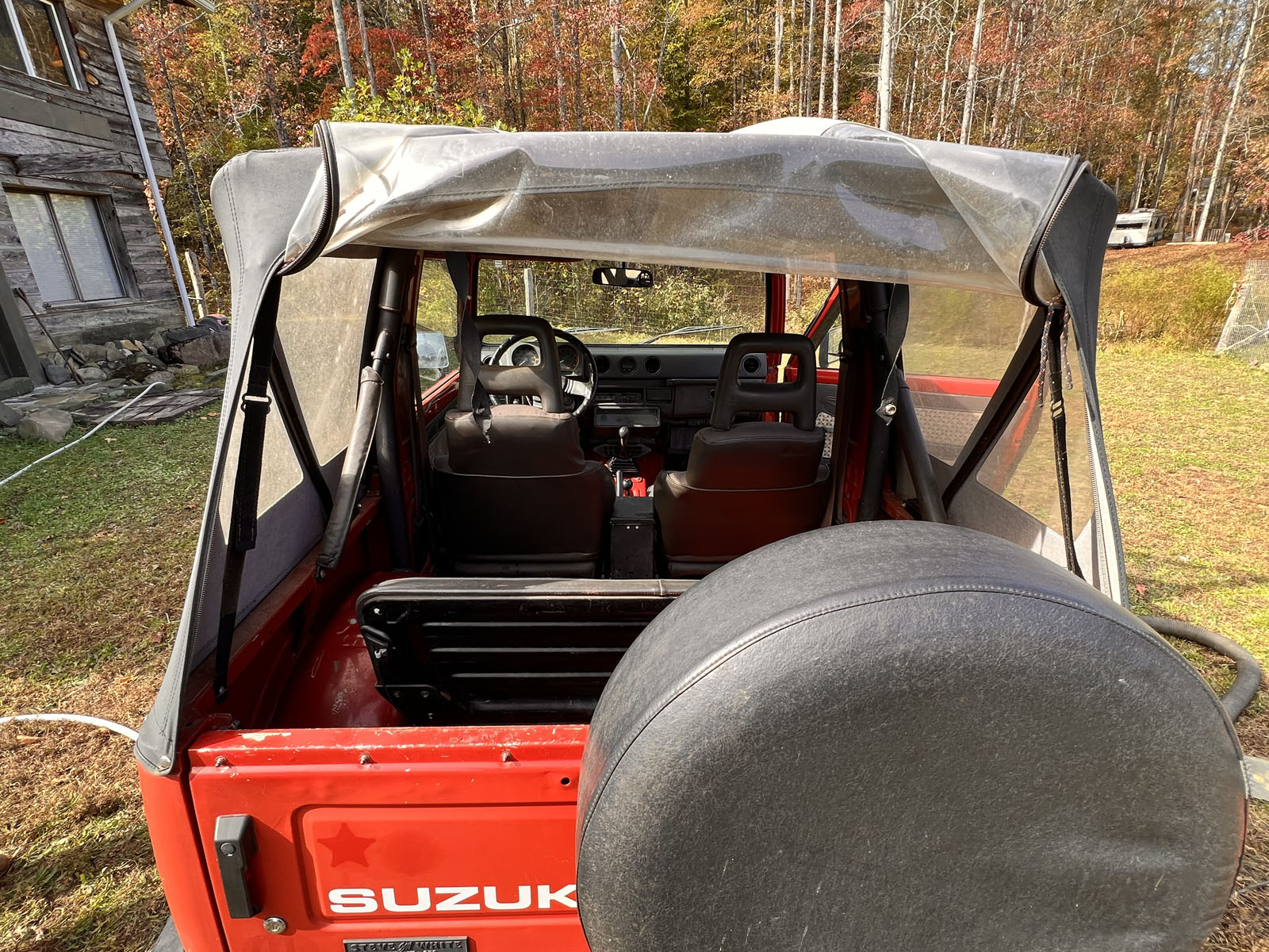 View of the Samurai from the Rear