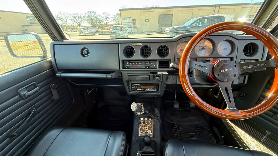 View of the Interior Dashboard from the Center