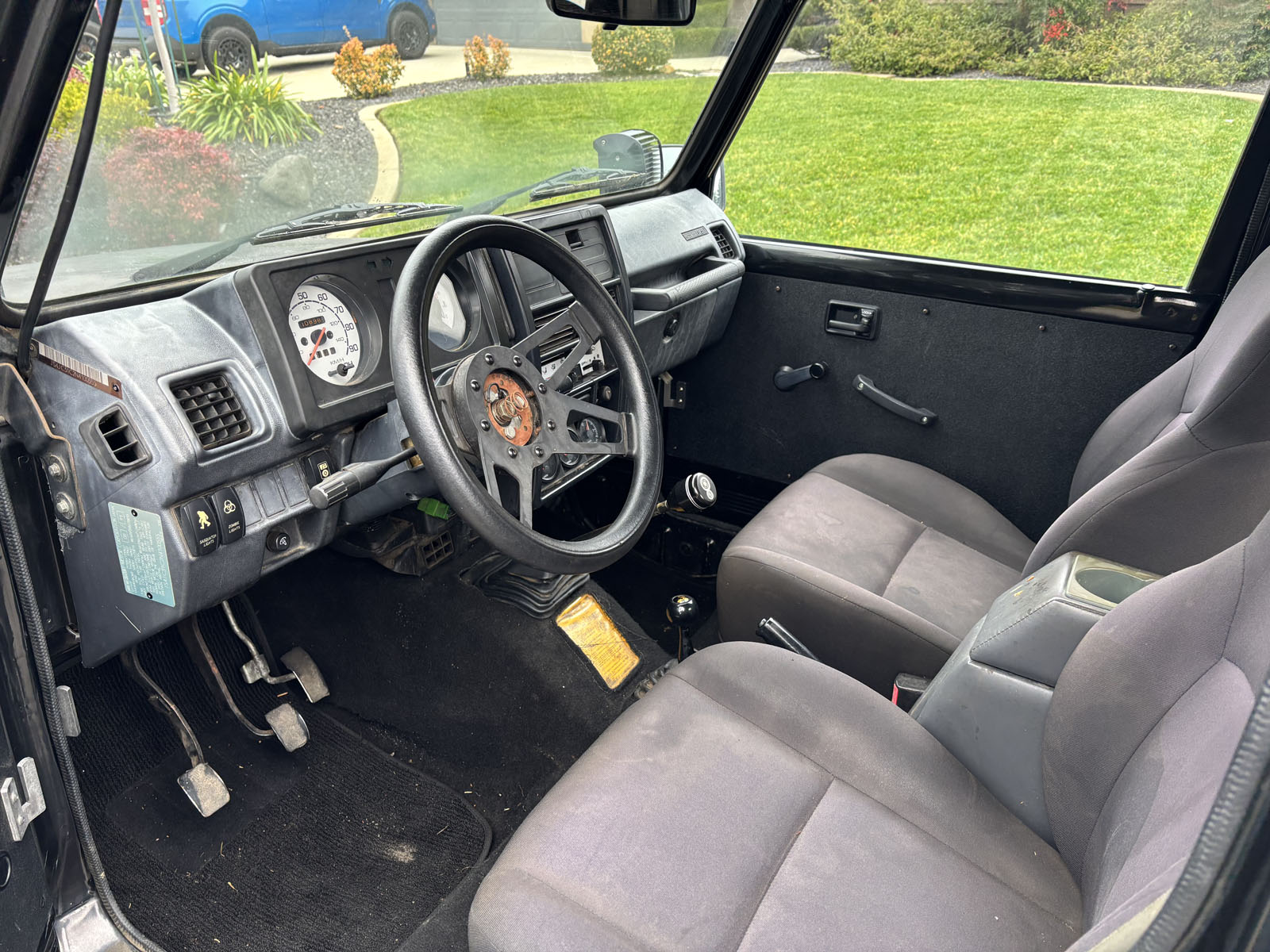 View of the Interior Dashboard from the Driver Side