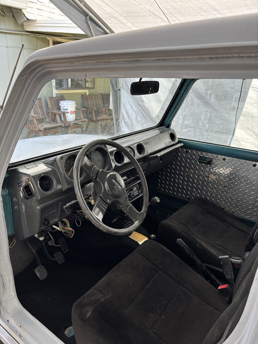 View of the Dashboard from the Driver Side