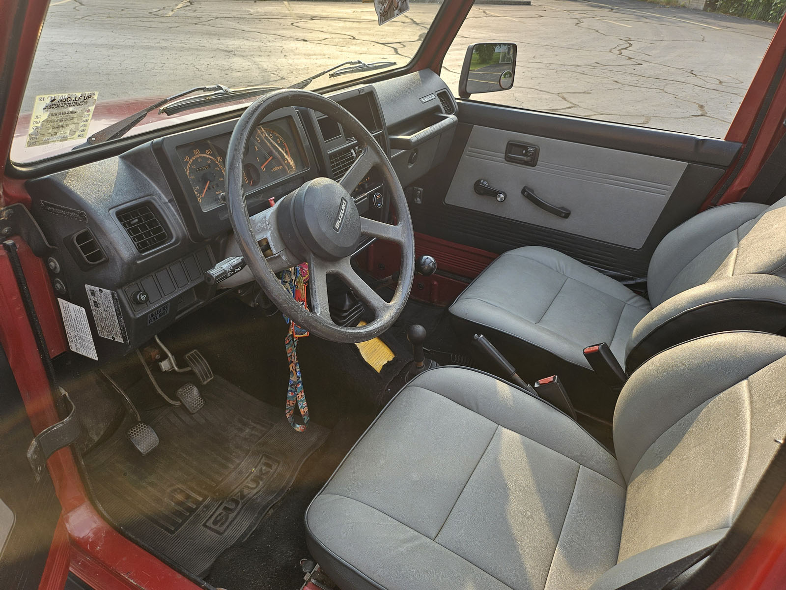 View of the Dashboard from the Driver Side